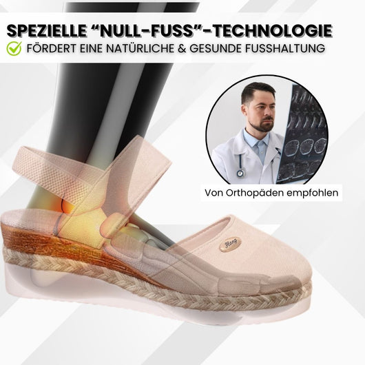 OrthoStella - ergonomische & rutschfeste Sandalen zur Schmerzlinderung
