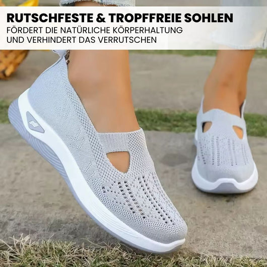 OrthoSun Herbst - Ergonomische & rutschfeste Schuhe zur Schmerzlinderung für Damen