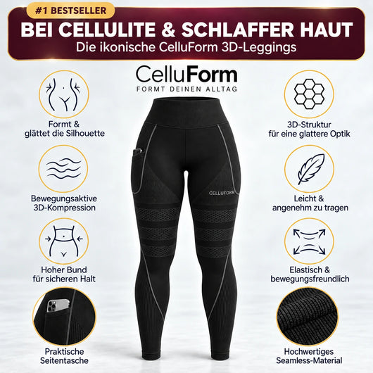 CelluForm 3D Anti-Cellulite-Leggings