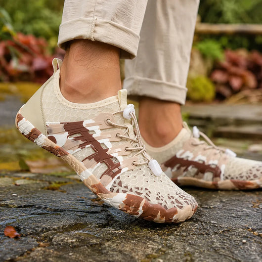 Trek – wasserdichter Outdoor-Barfußschuh | Rutschfest & Schmerzlindernd