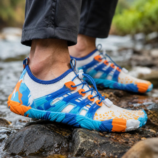 Trek – wasserdichter Outdoor-Barfußschuh | Rutschfest & Schmerzlindernd