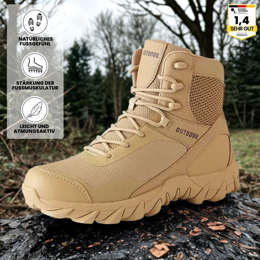 TacticStep - Taktischer, Ergonomischer & Wasserdichter Outdoor-Stiefel
