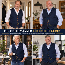 Lade das Bild in den Galerie-Viewer, Windsor FormFit – formende Komfortweste für Herren | Elegant &amp; ultrabequem
