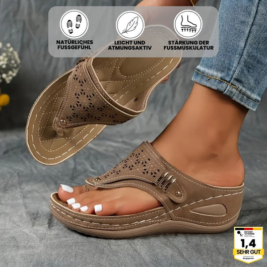 VivaKomfort - ergonomische & rutschfeste Sandalen zur Schmerzlinderung