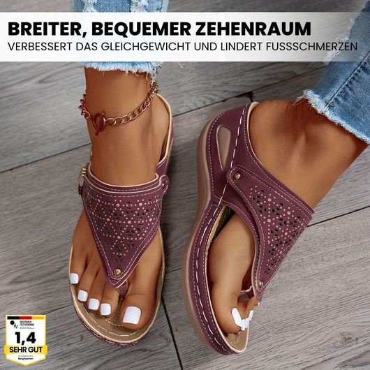 VivaKomfort - ergonomische & rutschfeste Sandalen zur Schmerzlinderung