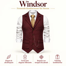 Lade das Bild in den Galerie-Viewer, Windsor FormFit – formende Komfortweste für Herren | Elegant &amp; ultrabequem
