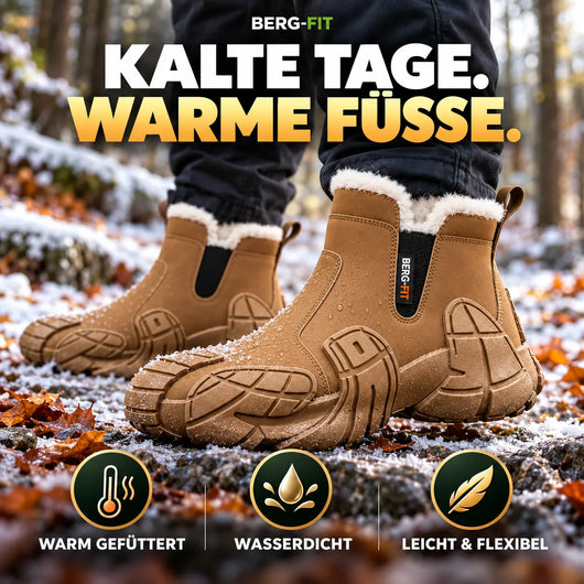 ThermoBoots – wasserdichte, warm gefütterte Winterstiefel | Leicht, rutschfest & Schmerzlindernd