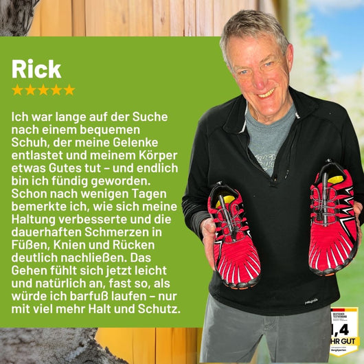 AeroX Pro - ergonomischer schmerzlindernder Barfußschuh für Schwangerschaft & Nachgeburt