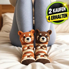 Lade das Bild in den Galerie-Viewer, HUGGY Socken  – Nie mehr kalte Füße nur noch HUGGY - Einheitsgröße-Unisex | Handgefertigt
