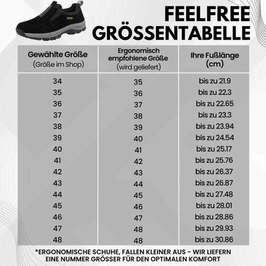 Orthopädischer, rutschfester & wasserdichter Schmerzlinderungs-Schuh - FeelFree - Unisex