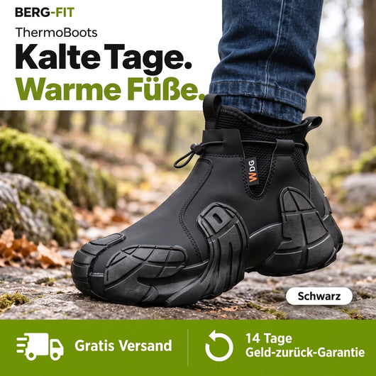 ThermoBoots – Wasserdichte Allwetter-Ganzjahresstiefel | Rutschfest & Schmerzlindernd | 1-€ Aktion